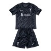 Maglia da Calcio Portiere Liverpool 2024-25 Nera per Bambino